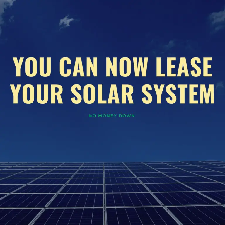 Leasing a Solar System in Northern Virginia